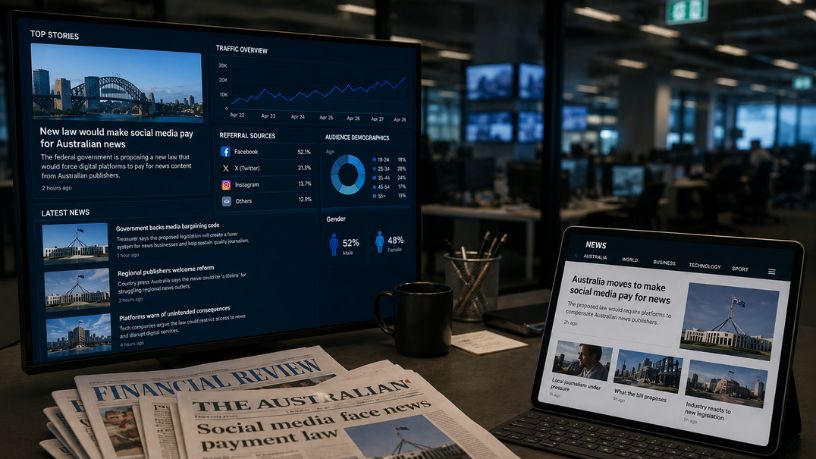 Austrália Pressiona Big Tech e Redefine o Futuro das Notícias nas Redes Sociais